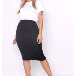 Midi Tube Skirt